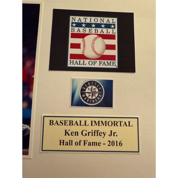 Ken Griffey Jr. 2016 Hall of Fame Commemorative Plaque Mariners - Picture 2 of 2